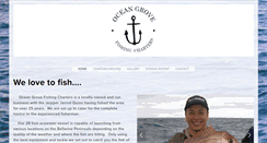 Desktop Screenshot of oceangrovefishingcharters.com.au